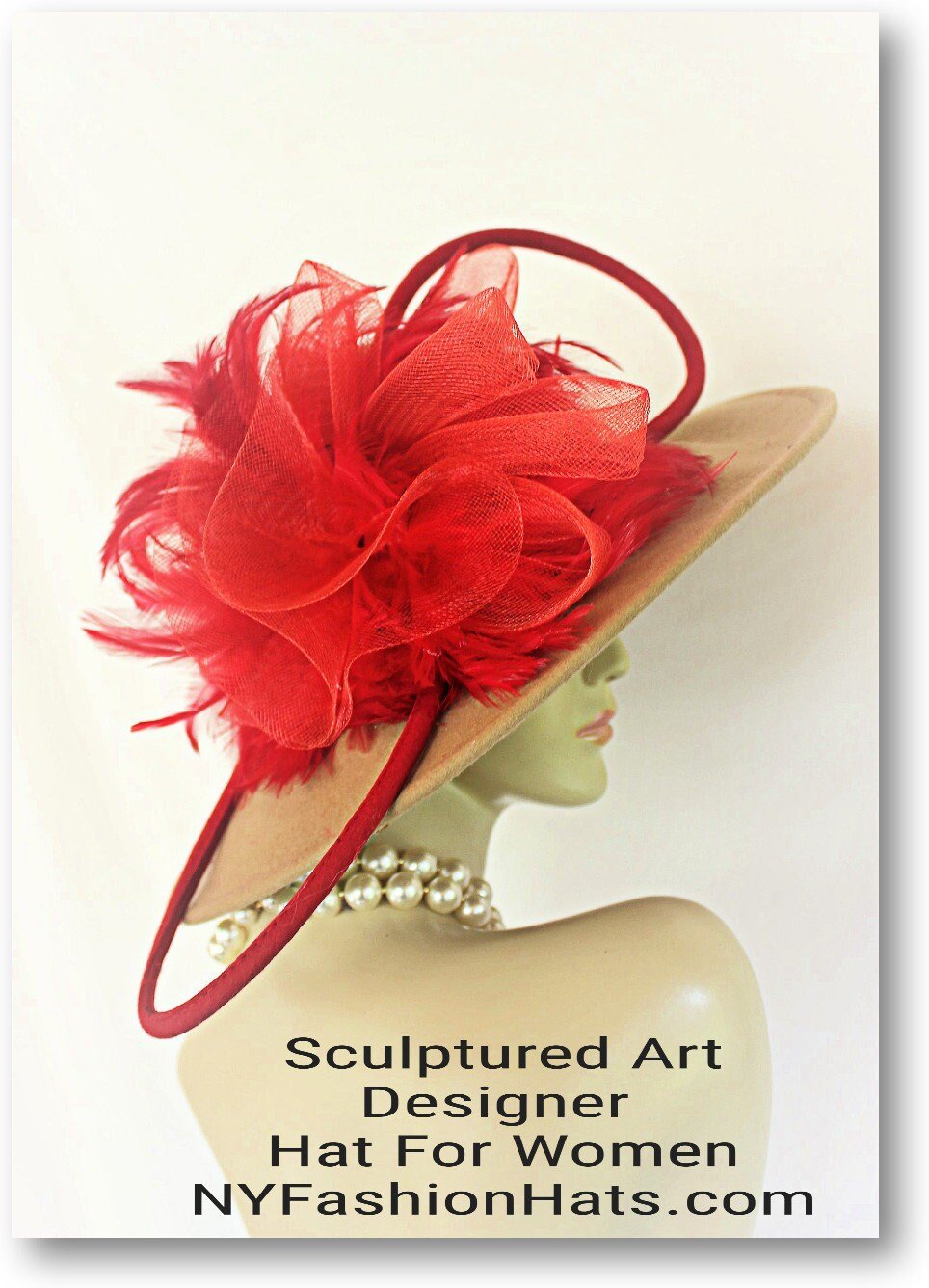 Avant Garde Designer Hats For Women By NY Fashion Hats