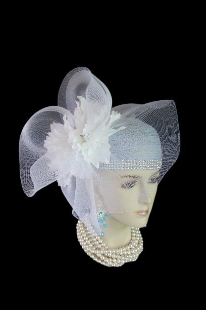 Women's Formal Pillbox Mother Of The Bride Formal Designer Hat