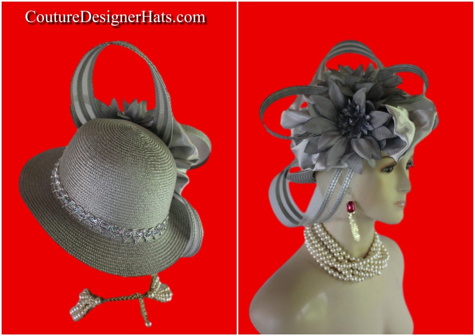 Hats For Horse Races, Kentucky Derby Hats, Royal Ascot Hats, Mother Of The Bride Haute Couture Hats