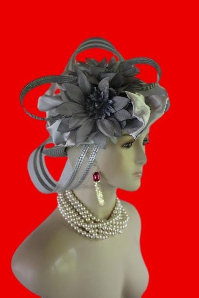 Ladies Church Hats, Haute Couture Fashion Hats, Avant Garde Hats, Mother Of The Bride Formal Dress Hats By NYFashionHats.com
