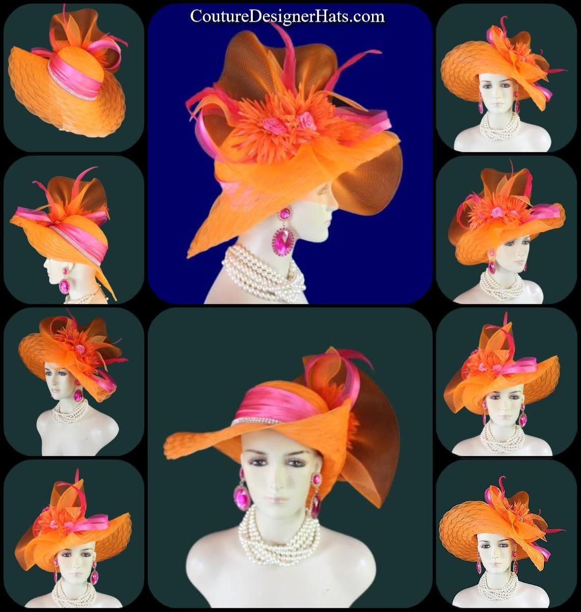 Avant Garde Fashion Kentucky Derby Hats For Women